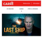 6 tickets The last ship (met Sting!) op vrijdag 23 januari, Tickets en Kaartjes, Drie personen of meer, Januari