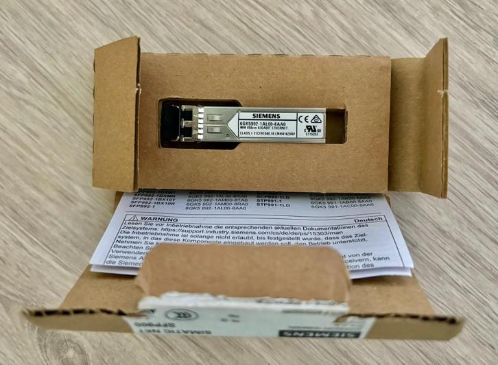 SIEMENS - SCALANCE - Optical Transceiver - SFP900 - NET, Hobby en Vrije tijd, Elektronica-componenten, Nieuw, Ophalen of Verzenden