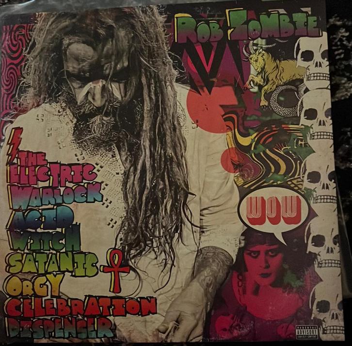 Rob Zombie - The Electric Warlock Acid Witch… LP, Cd's en Dvd's, Vinyl | Rock, Zo goed als nieuw, 12 inch, Ophalen of Verzenden