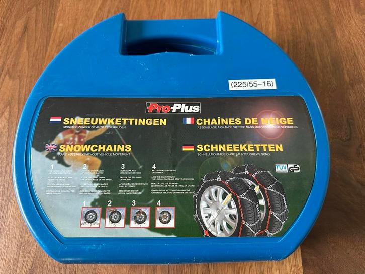 Nieuwe Sneeuwkettingen, in handige opbergkoffer, Auto diversen, Sneeuwkettingen, Nieuw, Ophalen of Verzenden