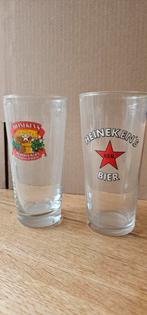 Heineken bierglazen, Ophalen of Verzenden, Zo goed als nieuw, Bierglas