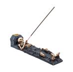 wierook houder, kaars houder, skull, skelet,  biker, rocker, Hobby en Vrije tijd, Ophalen of Verzenden, Nieuw