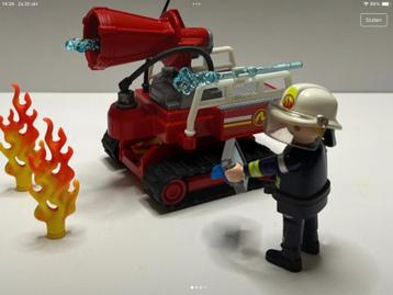 Playmobil Brandweer auto beschikbaar voor biedingen