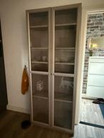IKEA Billy kast met glazen deuren, Huis en Inrichting, Kasten | Boekenkasten, Ophalen, Gebruikt, 200 cm of meer, 50 tot 100 cm