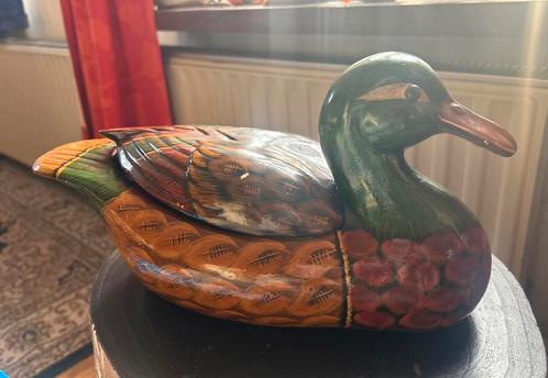 Porselijnen Eend bakje, Antiek en Kunst, Antiek | Keramiek en Aardewerk, Ophalen of Verzenden