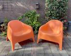 Skarpö oranje tuinstoel Ikea, Tuin en Terras, Tuinstoelen, Ophalen, Zo goed als nieuw, Kunststof