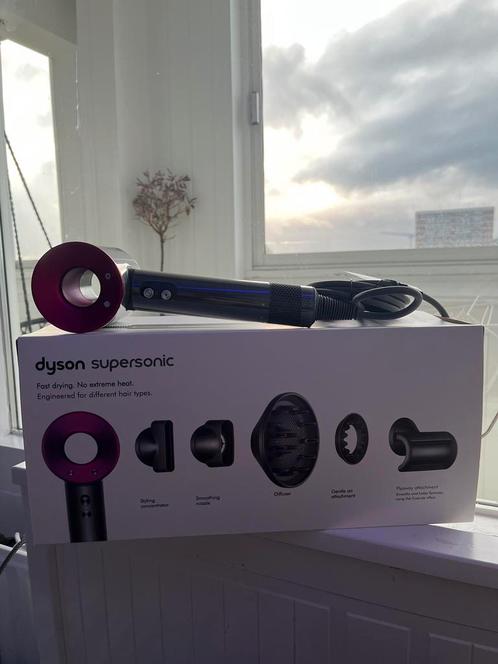 Dyson Supersonic Fuchsia (Nieuw + Garantie), Sieraden, Tassen en Uiterlijk, Uiterlijk | Haarverzorging, Nieuw, Föhn of Haardroger