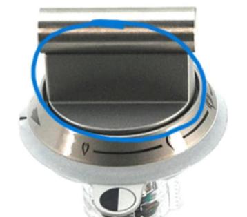Vervanging knop voor Gaggenau gasfornuis beschikbaar voor biedingen