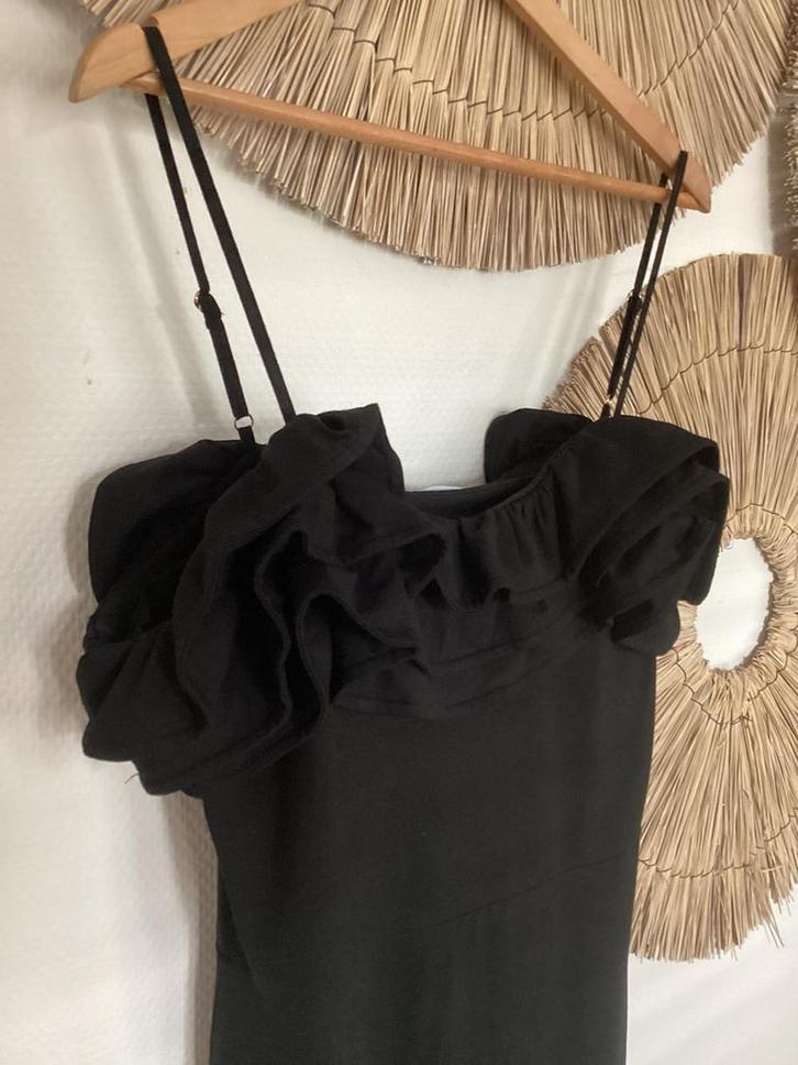 Jansen Amsterdam , aparte jurk maat M, Kleding | Dames, Jurken, Nieuw, Maat 38/40 (M), Zwart, Knielengte, Ophalen of Verzenden