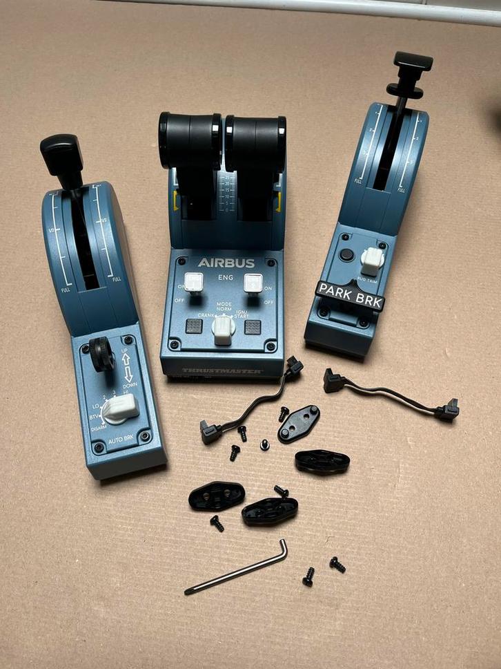 Trustmaster Airbus Flight Sim Set - Zo Nieuw!, Computers en Software, Joysticks, Nieuw, Ophalen of Verzenden