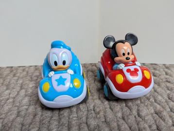 2x Clementoni auto Vtech - disney - Sint en keret beschikbaar voor biedingen