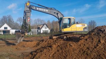 Volvo rupskraan ec 180 cl exstra functie 80 cm brede platen