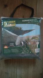 Nieuw Zonnescherm / Schaduwdoek Driehoek 3,6m Kynast - grijs, Ophalen of Verzenden, Nieuw, Overige typen