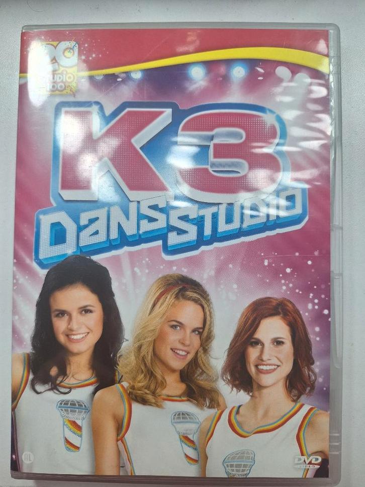 K3 dans studio, Cd's en Dvd's, Dvd's | Kinderen en Jeugd, Zo goed als nieuw, Film, Overige genres, Alle leeftijden, Ophalen of Verzenden
