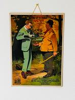 reclameplaat van Vreumingen tabak Gouda litho gesigneerd, Verzamelen, Merken en Reclamevoorwerpen, Ophalen of Verzenden, Gebruikt
