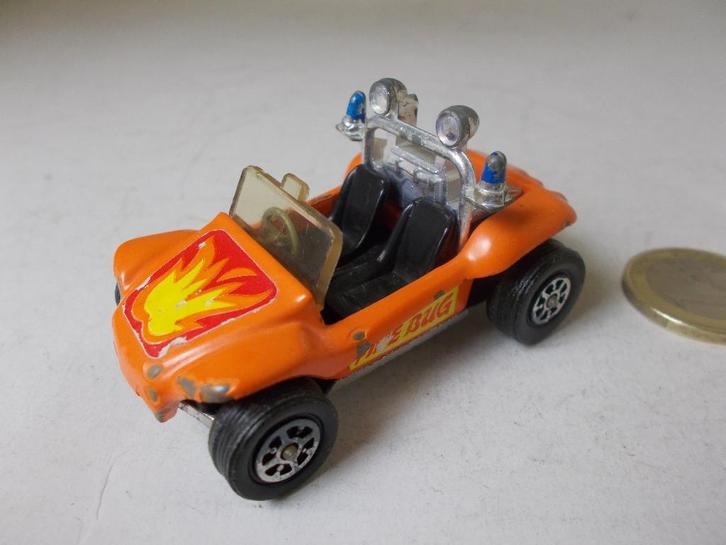 1971 Corgi Toys 395 GP BEACH BUGGY "FIRE BUG". (-A-), Hobby en Vrije tijd, Modelauto's | 1:43, Gebruikt, Auto, Corgi, Ophalen of Verzenden