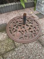 gietijzeren parasol voet maat 73 cm doorsnee, Ophalen, Zo goed als nieuw, Minder dan 1 meter, Parasolvoet