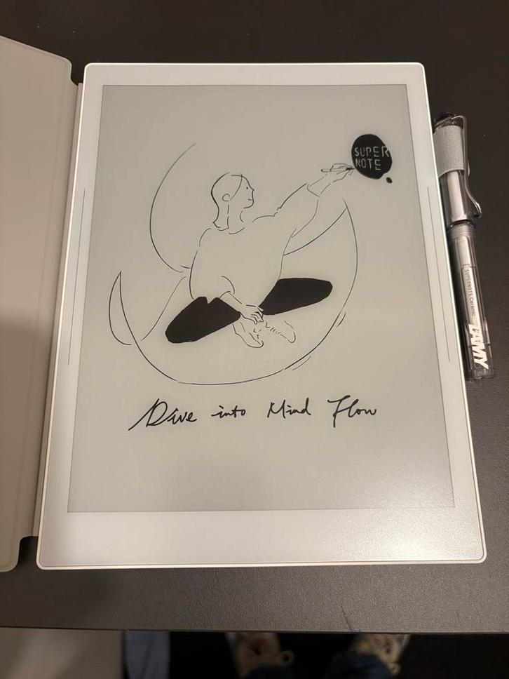 Supernote A5X2 Manta - E-Ink Tablet, Computers en Software, E-readers, Zo goed als nieuw, 10 inch of meer, 16 GB of meer, Bluetooth