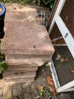 Stoeptegels, rose, Tuin en Terras, Tegels en Klinkers, Ophalen of Verzenden, Zo goed als nieuw, 10 m² of meer, Beton