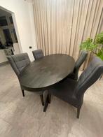 Ovale eettafel 180x90, Huis en Inrichting, Ophalen, Ovaal, 150 tot 200 cm, 50 tot 100 cm