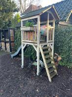 Speeltoestel met glijbaan, Kinderen en Baby's, Speelgoed | Buiten | Speeltoestellen, Ophalen, Gebruikt, Glijbaan