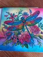 Kaart met envelop. Diamond painting. Libelle., Ophalen of Verzenden, Nieuw, Dieren, Overige typen