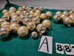 kerstballen goud kleurig 57 stuks [a882], Diversen, Kerst, Ophalen of Verzenden