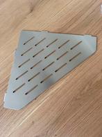 Rvs hoekplanchetten 2x voor douche of badkamer, Ophalen of Verzenden, Zo goed als nieuw, Rvs, Douche
