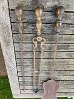 Koperen haard stel, Antiek en Kunst, Ophalen, Koper