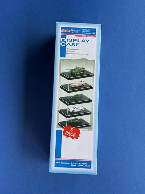 trumpeter 9811 DISPLAY CASES 5X 1/72 1/87 1/144, Hobby en Vrije tijd, Modelbouw | Overige, Nieuw, 1:50 tot 1:144, Ophalen of Verzenden