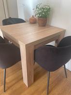 Eettafel, Ophalen, Gebruikt, 50 tot 100 cm, Vierkant