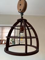 Industriële hanglamp (set van 2), Huis en Inrichting, Lampen | Hanglampen, Ophalen of Verzenden, Gebruikt, Metaal, 50 tot 75 cm