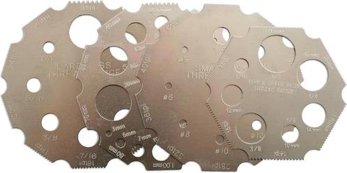 Schroefdraadmeter universeel  Gunson 77106, Auto diversen, Autogereedschap, Nieuw, Ophalen