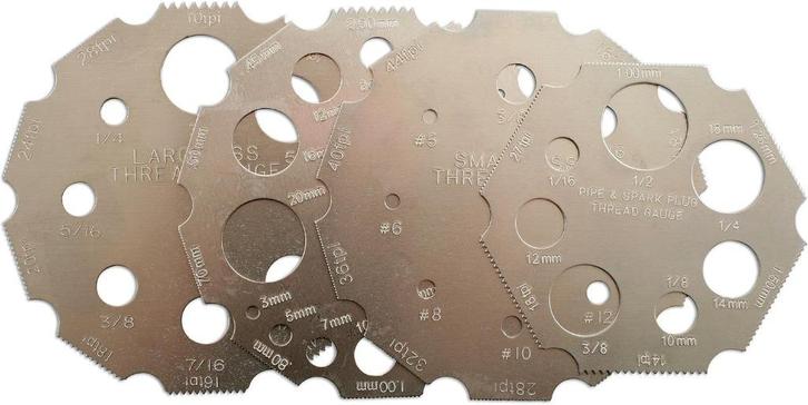 Schroefdraadmeter universeel  Gunson 77106, Auto diversen, Autogereedschap, Nieuw, Ophalen
