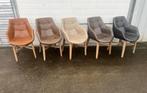 11 stuks luxe horeca restaurant eetkamer stoelen Neba, Ophalen, Gebruikt, Bruin, Hout