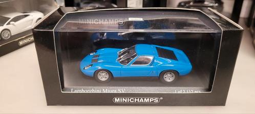 Minichamps 1971 Lamborghini Miura SV, Hobby en Vrije tijd, Modelauto's | 1:43, Zo goed als nieuw, Auto, MiniChamps, Ophalen of Verzenden