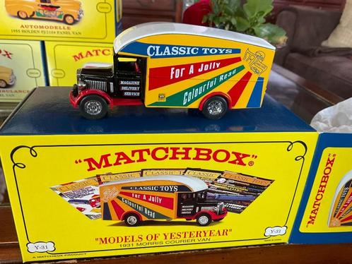 Matchbox Collectibles Yesteryear Morris Courier Van 1931 m/b, Hobby en Vrije tijd, Modelauto's | 1:43, Zo goed als nieuw, Bus of Vrachtwagen