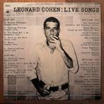 Leonard Cohen Live Songs LP Vinyl 1973 Holland Folk Rock, Ophalen of Verzenden, Gebruikt, 12 inch, Singer-songwriter