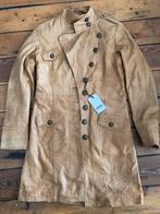 Nieuwe leren damesjas maat s, Ophalen of Verzenden, Nieuw, Maat 36 (S), Beige
