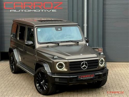 Mercedes G Klasse 400 D AMG Pano ACC 360 CarPlay Navi Burmes, Auto's, Mercedes-Benz, Bedrijf, Te koop, G-Klasse, 360° camera, 4x4