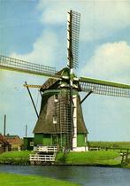 Uitgeest, De Zien, poldermolen - gelopen, Verzamelen, Ansichtkaarten | Nederland, Ophalen of Verzenden, Gelopen, Overijssel