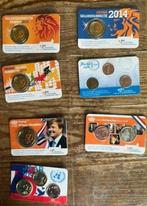7 Verschillende coincards Nederland - 2012/2020, Postzegels en Munten, Munten | Europa | Euromunten, Overige waardes, Ophalen of Verzenden