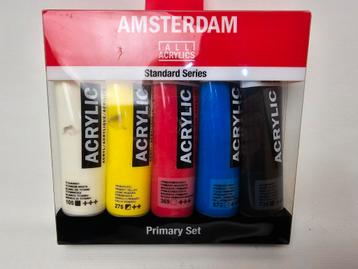 # Royal Talens Amsterdam Acrylverf Primary Set - 5 x 120ml beschikbaar voor biedingen