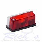 Markeringslamp rechthoek rood/ wit aan flap, Verzenden, Radex, Nieuw, NB