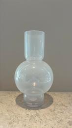 Wit doorschijnende glazen vaas van Zusss, Huis en Inrichting, Woonaccessoires | Vazen, Ophalen, Wit, Minder dan 50 cm, Glas