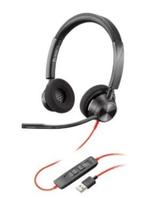 USB-A Headset Poly Blackwire C3320-M Teams, Ophalen of Verzenden, Over-ear, Bedraad, Volumeregelaar