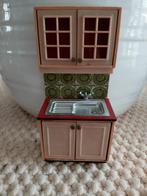 Vintage lisa aanrecht 1.16, Ophalen of Verzenden, Poppenhuis