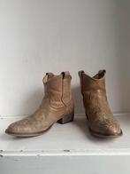 Isla Ibiza leren boho cowboy laarzen maat 40, Beige, Lage of Enkellaarzen, Ophalen of Verzenden, Isla Ibiza