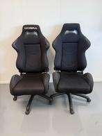 Cobra Bureaustoel / Racestoel, Gebruikt, Zwart, Ophalen of Verzenden, Gaming bureaustoel