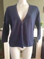 Sandwich mooie blauwe cardigan vest S 36 | Gratis Verzenden, Zo goed als nieuw, Maat 36 (S), Sandwich, Verzenden